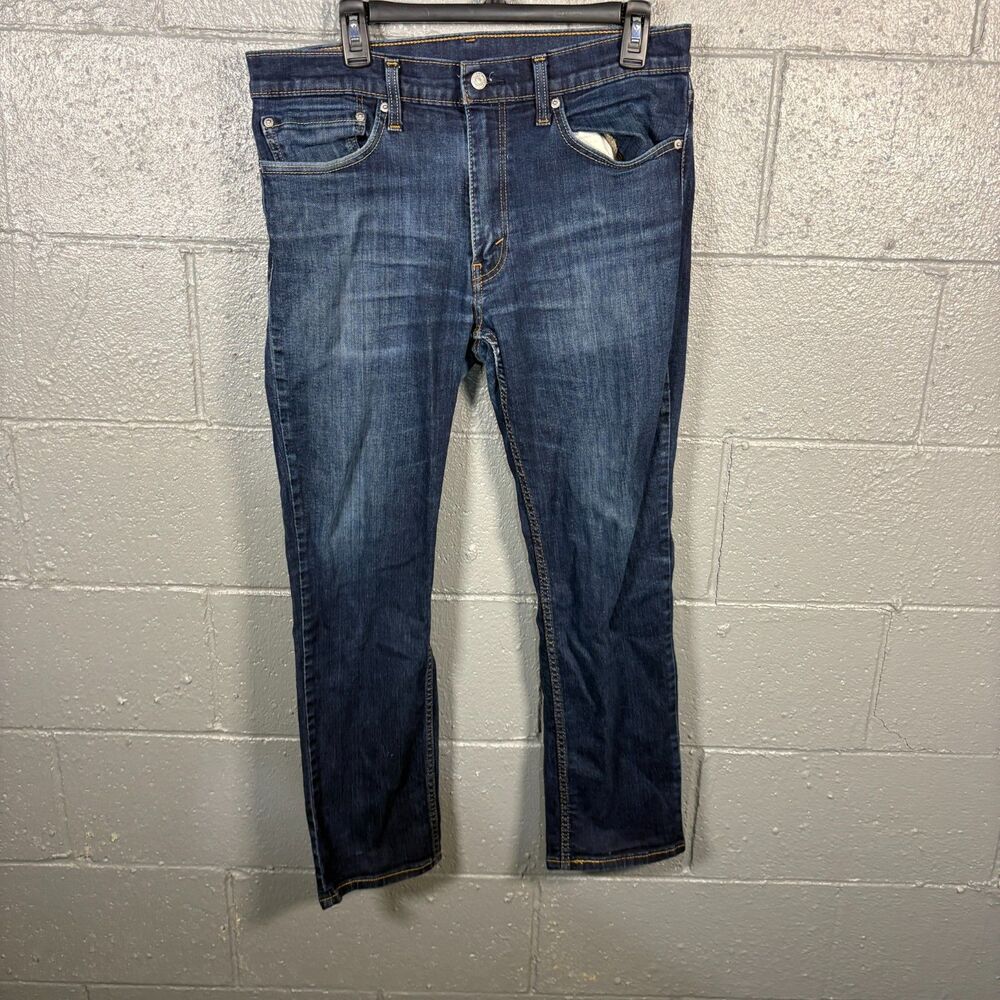 Levi’s 511 Jeans Men’s 34x29 Dark Wash Slim Fit Stretch Denim Blue